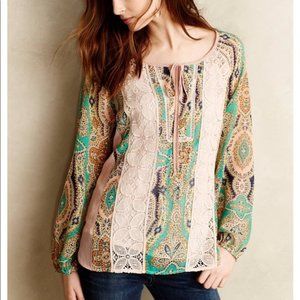 Anthropologie Meadow Rue Giada Peasant Top